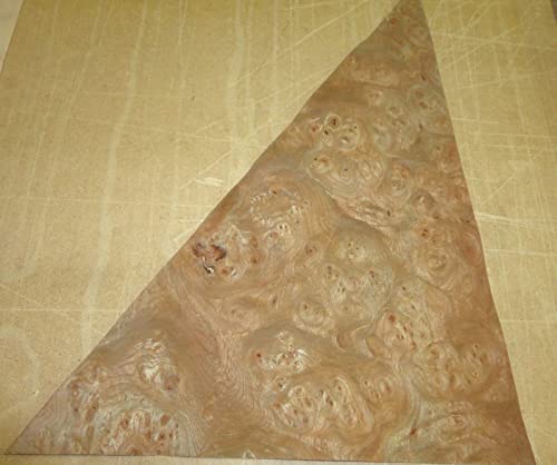 Фурнир карпатския бряст 18 x 14 x 11 непреработена без субстрат с дебелина 1/42 инча AAA