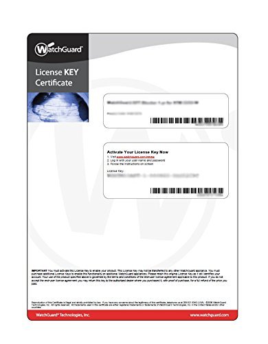 Watchguard Technologies - WG460523 - WatchGuard Cloud - Лиценз за абонамент - 1 Лиценз - 3 години