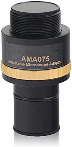 Аксесоари за микроскоп Регулируема Окуляр 23,2 мм за закрепване на C-Образному креплению Адаптер за фокусиращ микроскоп Лабораторни консумативи (Цвят: AMA075)