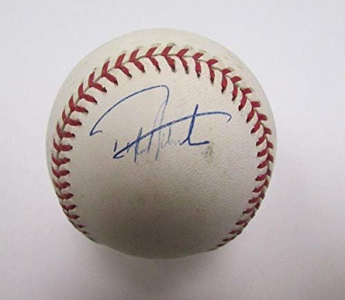 Тайлър Хюстън Подписа / С Автограф на OML Baseball 139745 - Бейзболни Топки С Автографи