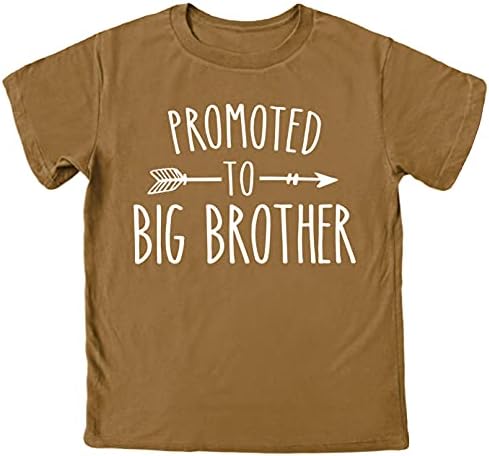 Обновен преди Big Brother Arrow Sibling Reveal Обявяване на Тениска за момчета Дрешки за по-големи брат и сестра