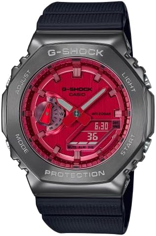 G-Shock CasiOak GM2100B Серия 4_чЕрный/Червен