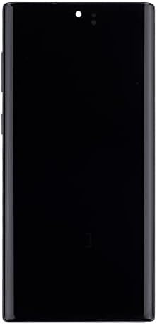 SWARK Dynamic AMOLED е Съвместим с Samsung Galaxy Note10 Note 10 SM-N970/SM-N9700 (черен с рамка) LCD дисплей със сензорен екран + Инструменти