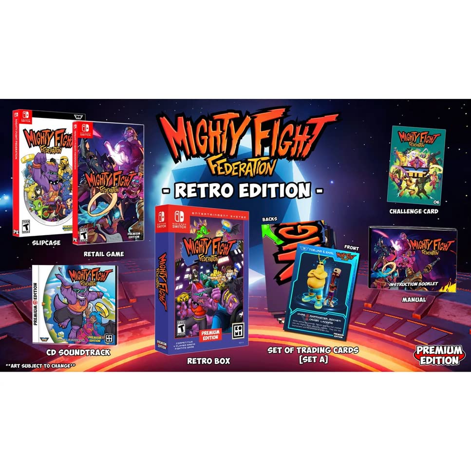 Mighty Fight Federation: Ретро-издание (Premium edition 6) - За Nintendo Switch