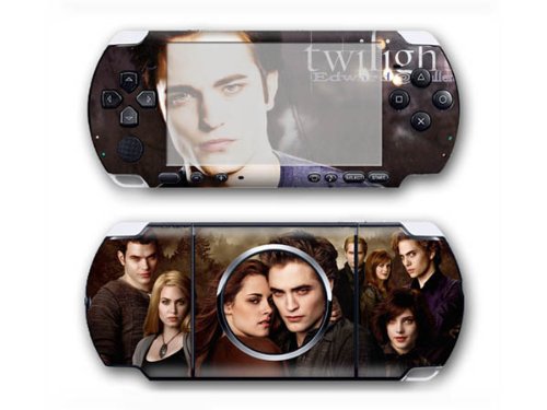 Сумеречный Едуард и Бела пълно Цветен Стикер Vinyl Стикер за Sony PSP 3000