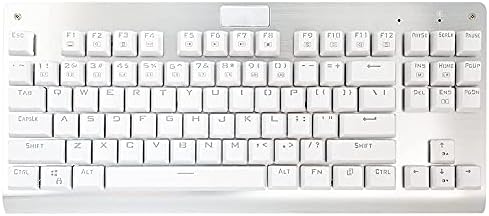 Ръчна Детска клавиатура | 87 клавиши Без Етикети | Линейни Червени ключове | Дъгова осветление | Водоустойчив