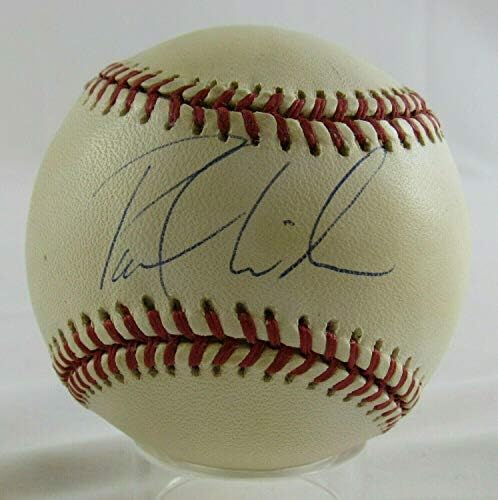 Пол Уилсън Подписа Автограф Rawlings Baseball B114 - Бейзболни Топки С Автографи