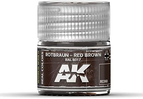 AK Real Colors RC068 Rotbraun-Червено-Кафяв RAL 8017 (10 мл)