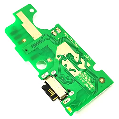 за T-Mobile Revvl 4 USB Порт за зареждане на Гъвкав кабел Замяна за Метро Revvl 4 5007 W 5007Z Тип C Зарядно