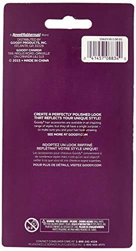 Гребен Гуди WoMens Classics с Имитация на Престъпления, Странична, 0,51 инча, 2 референтна рамка