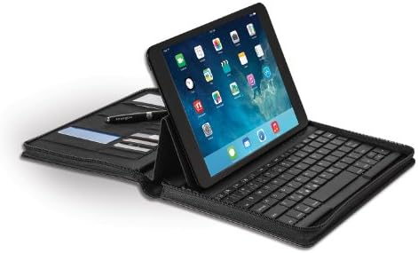 Калъф-за награда Kensington KeyFolio Executive джоб с подвижна Bluetooth клавиатура за iPad 2 Air и iPad Air (iPad 5) (K97009US)