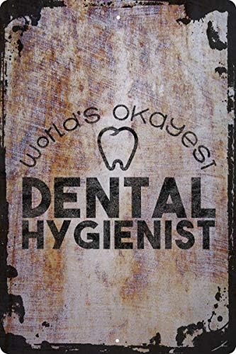 Стенни Знак Свята okayest стоматологичен хигиенист на устната кухина зъболекар забавен Зъб Декоративно Изкуство